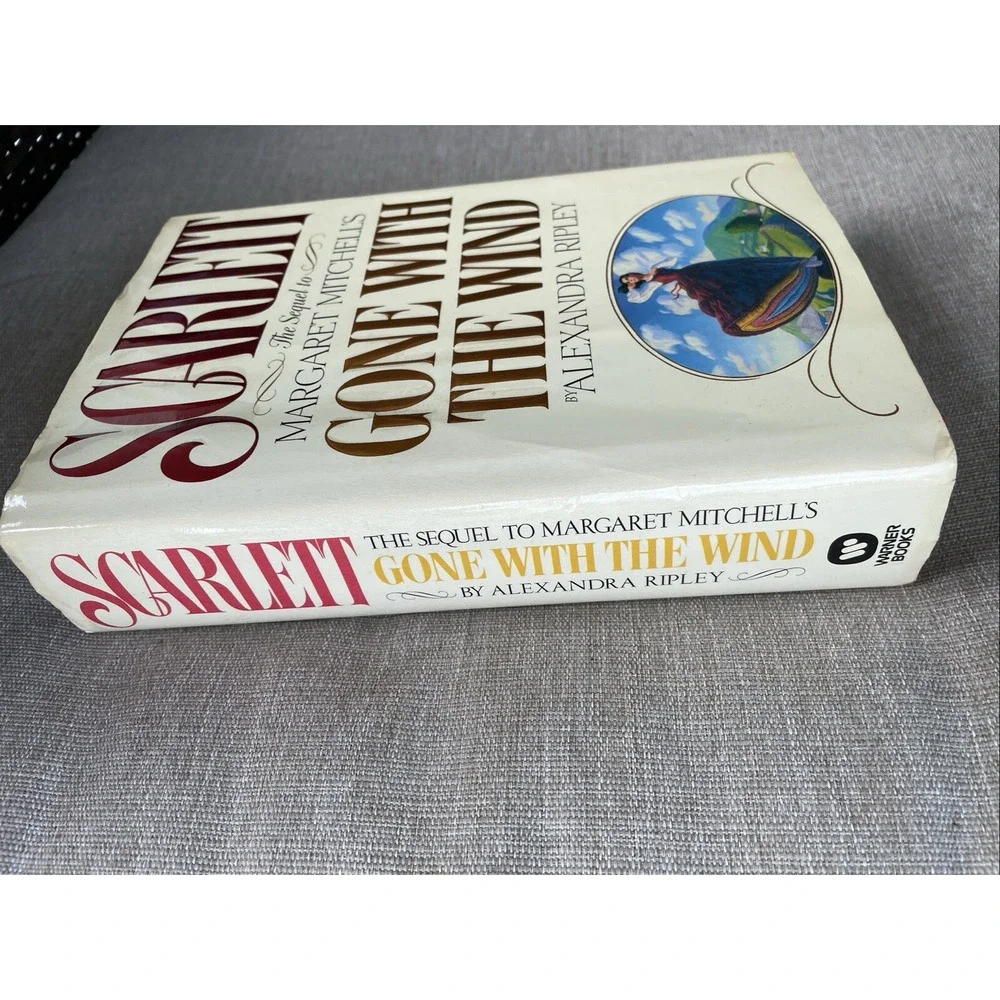 SCARLETT Sequel to Gone With The Wind Alexandra Ripley 1st Print 1st Edition
